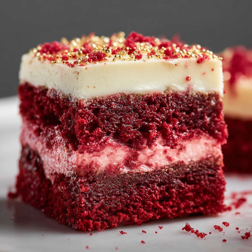 Red Velvet Cheesecake Brownies – Rich and Decadent Dessert