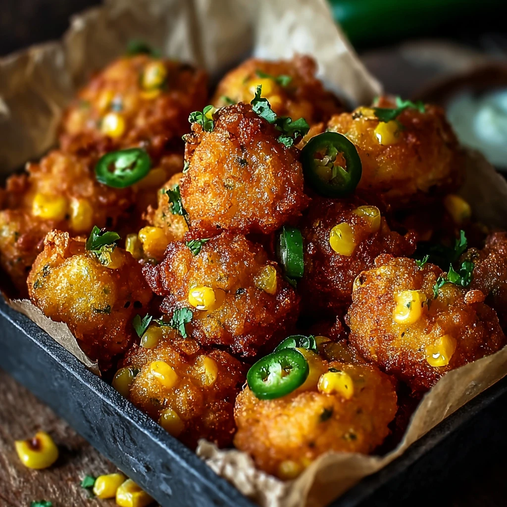 Spicy Jalapeno Corn Nuggets for Irresistible Snacking Fun
