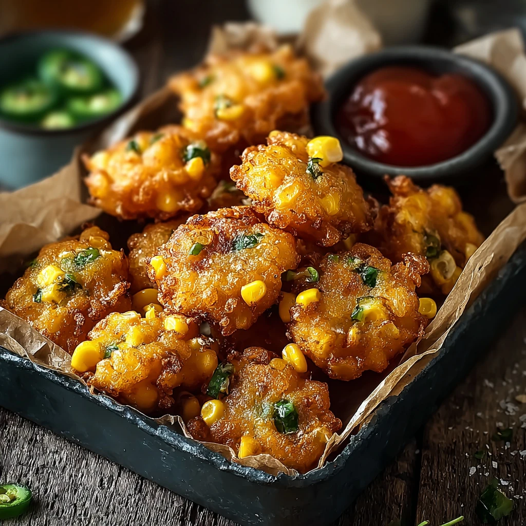 Spicy Jalapeno Corn Nuggets Irresistible Snacking Fun
