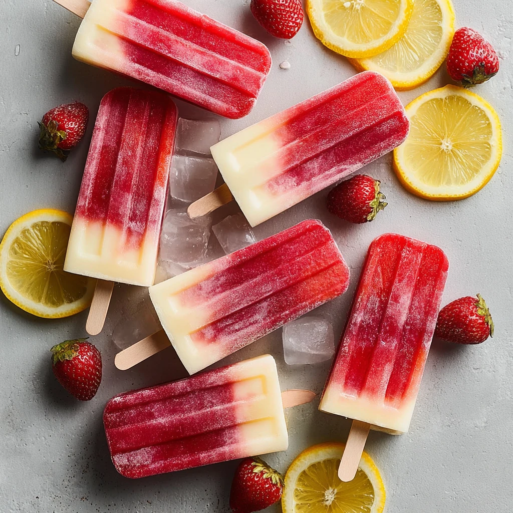 Strawberry Lemonade Popsicles: A Refreshing Summer Treat