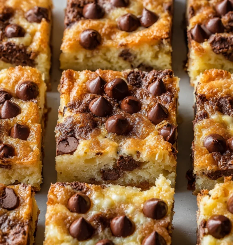 Chocolate Chip Cheesecake Bars Perfect Dessert