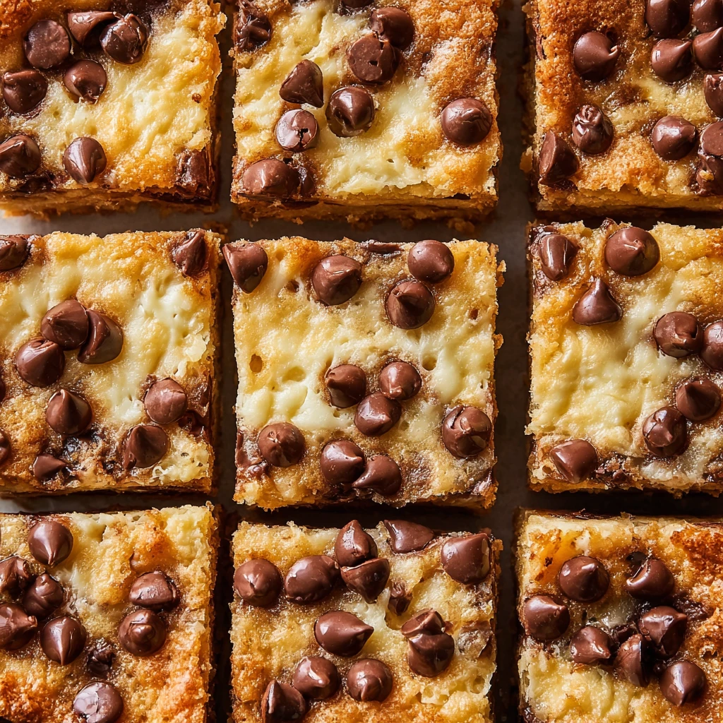 Chocolate Chip Cheesecake Bars Perfect Dessert