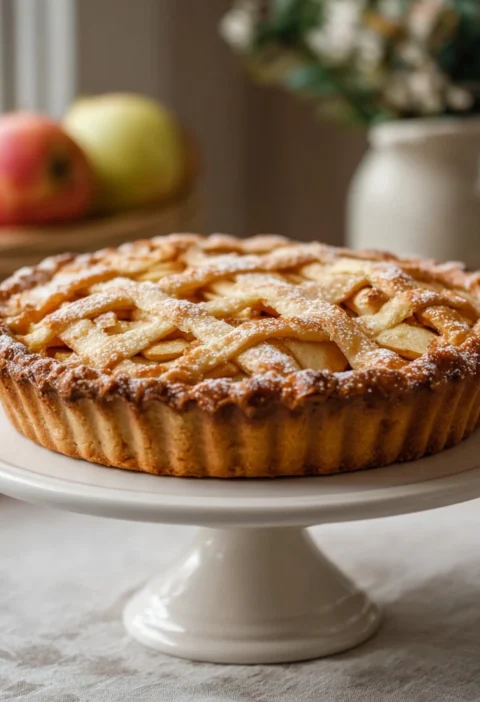 Homemade Apple Pie Cake Soft Delicious