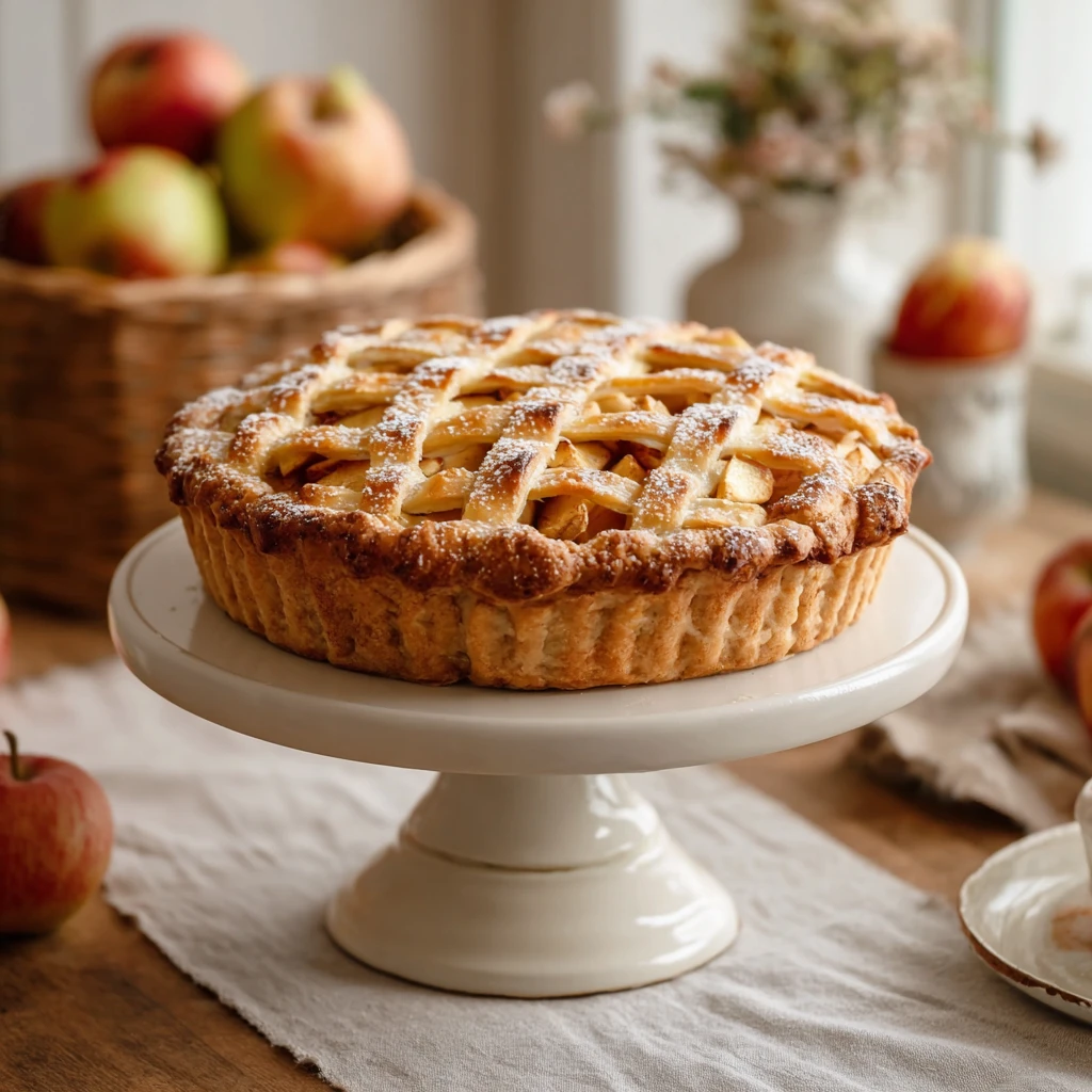 Homemade Apple Pie Cake Soft Delicious