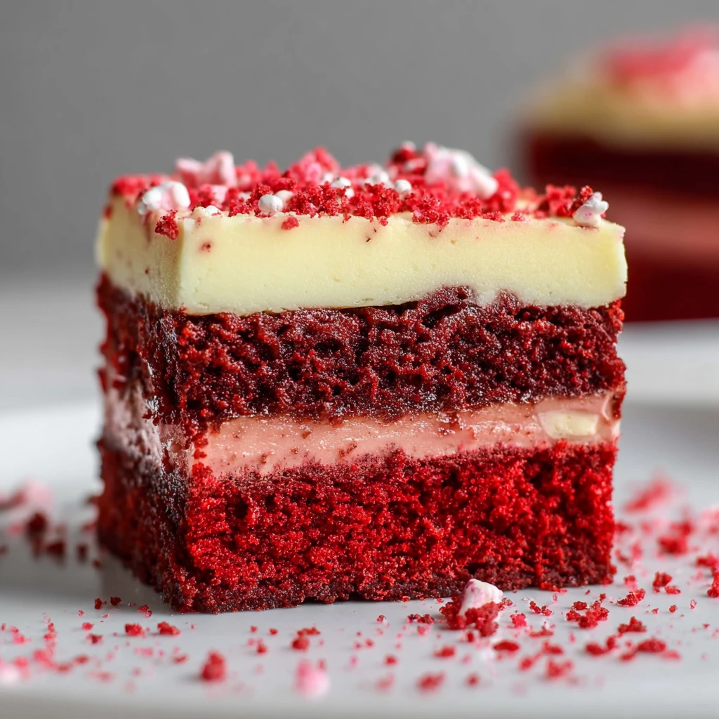 Red Velvet Cheesecake Brownies – Rich and Decadent Dessert