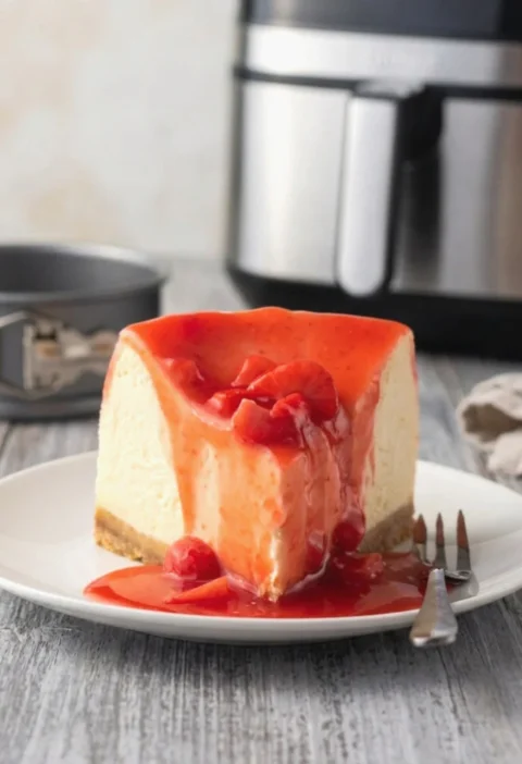 Air Fryer Cheesecake