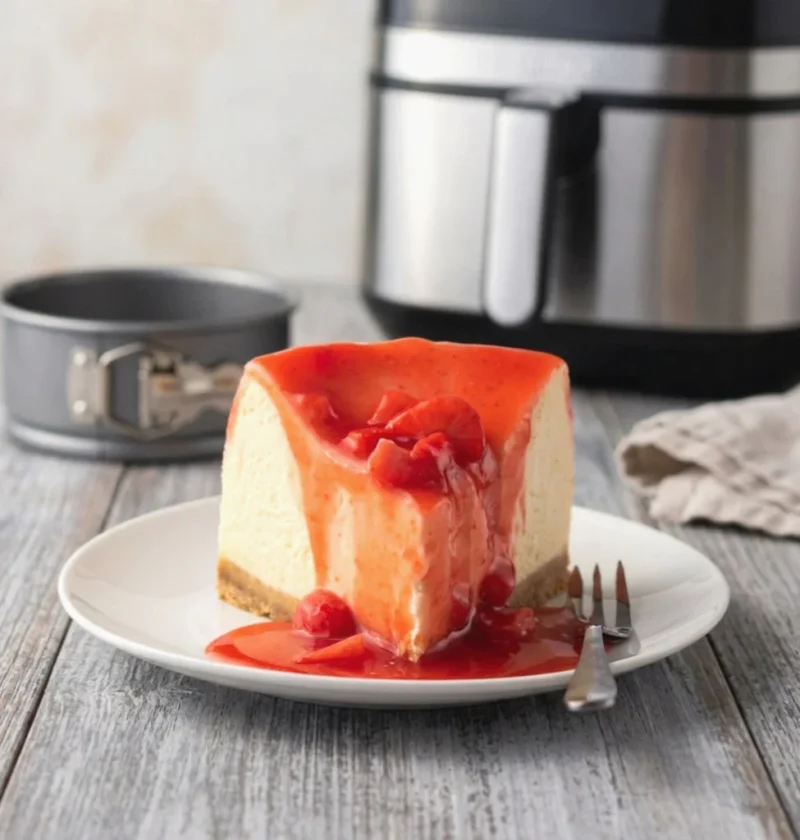 Air Fryer Cheesecake