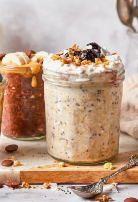 Cottage Cheese Overnight Oats