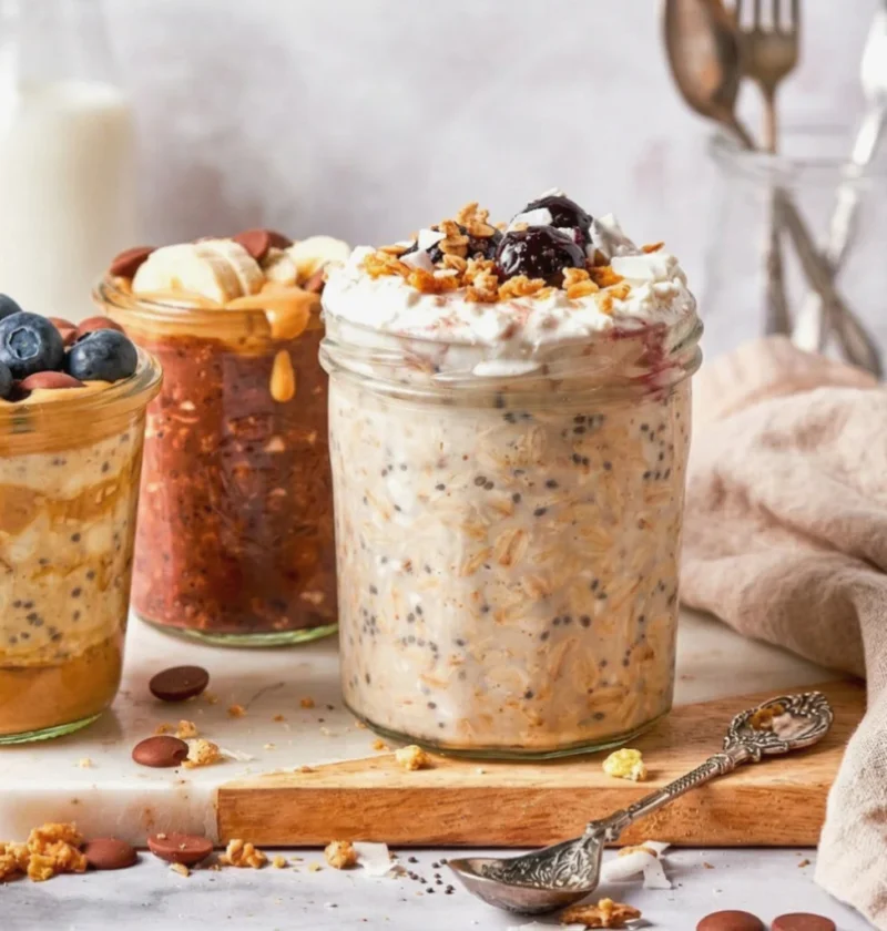 Cottage Cheese Overnight Oats