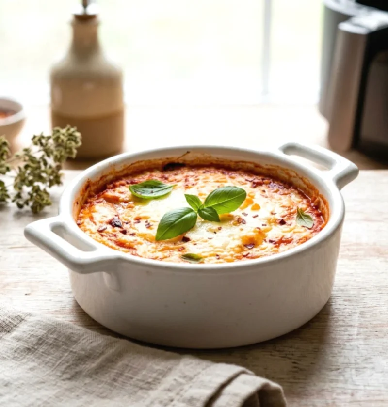 Cottage Cheese Pizza Bowl