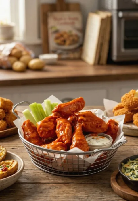 crispy wings recipe