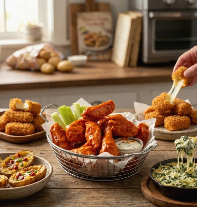 crispy wings recipe