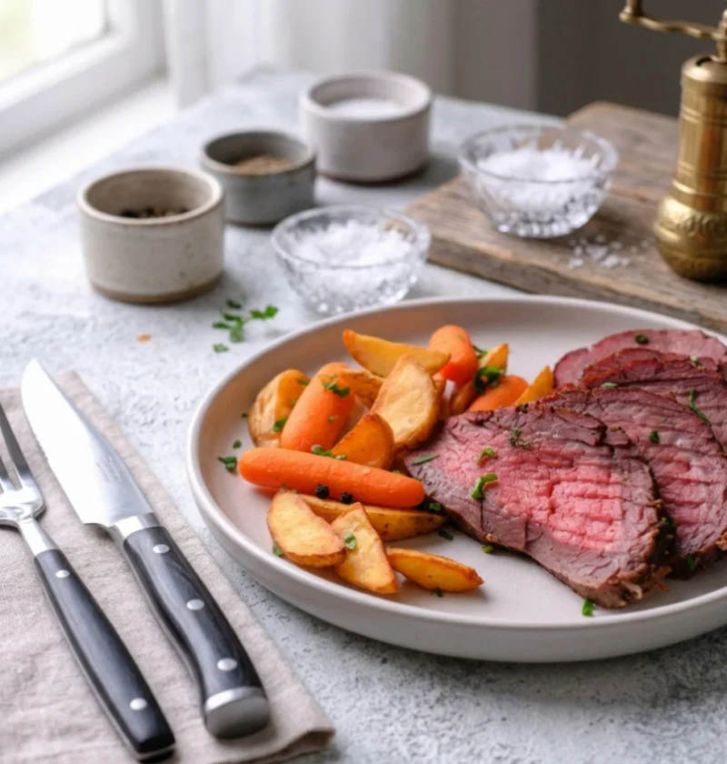 Smoked beef tenderloin