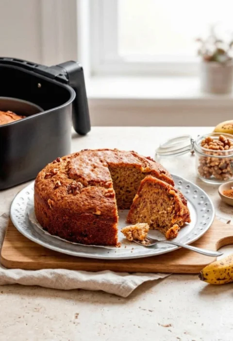 Air Fryer Banana Bread