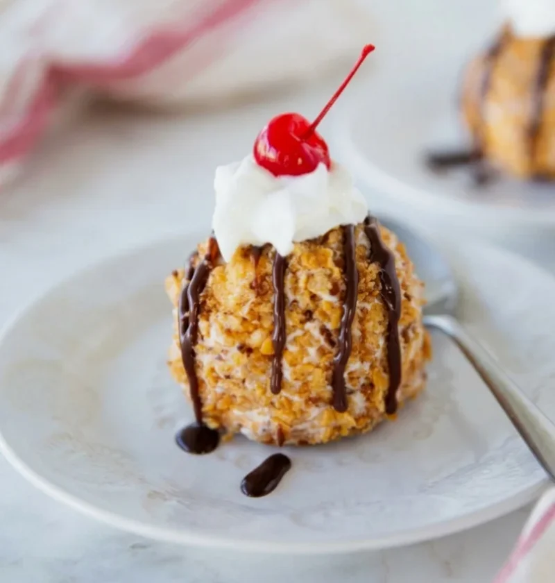 Fried ice cream