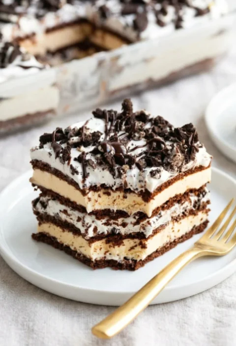 Ice cream sandwich cake