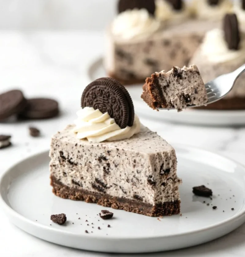 No Bake Oreo Cheesecake
